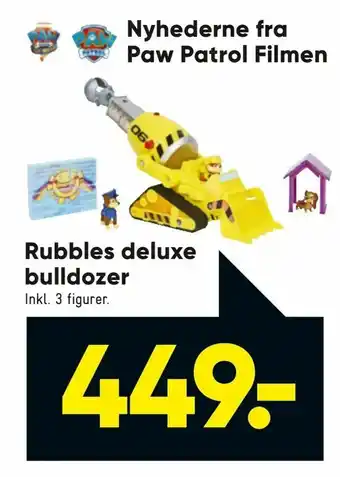 Bilka Rubbles deluxe bulldozer tilbud