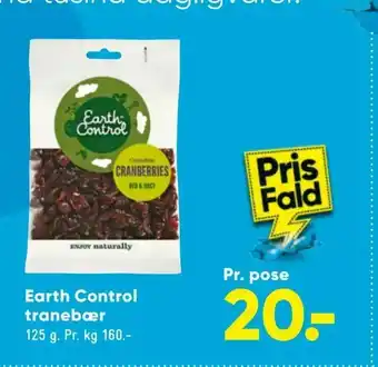 Earth Control tranebær