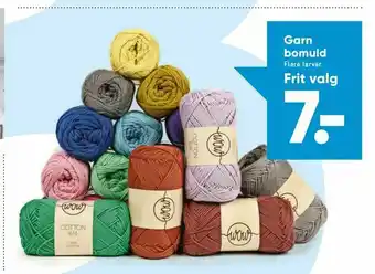 Bilka Garn bomuld tilbud