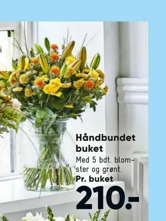 Bilka Håndbundet buket tilbud