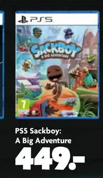 Fætter BR PS5 Sackboy: A Big Adventure tilbud