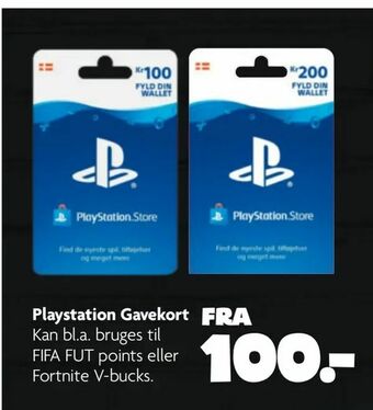 Playstation Gavekort