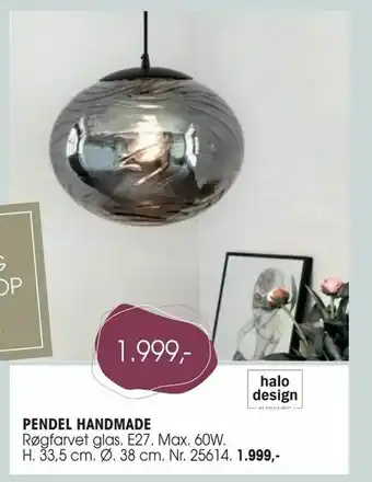 Daells Bolighus Pendel handmade tilbud