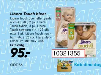 Libero Touch bleer
