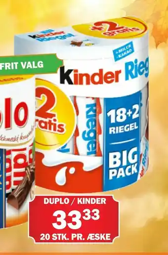 Købmandsgården Kinder tilbud