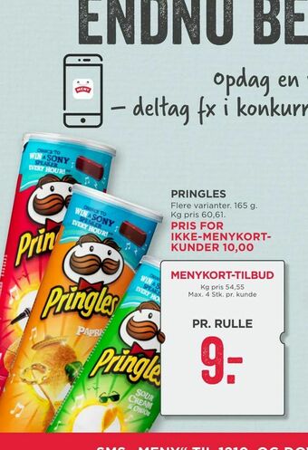 MENY Pringles tilbud