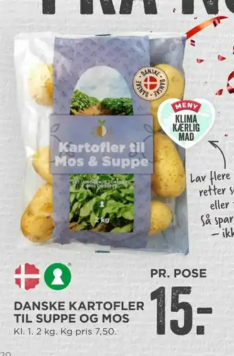 MENY Danske kartofler til suppe og mos tilbud