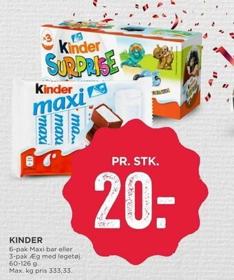 MENY Kinder tilbud