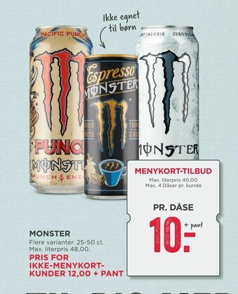 MENY Monster tilbud