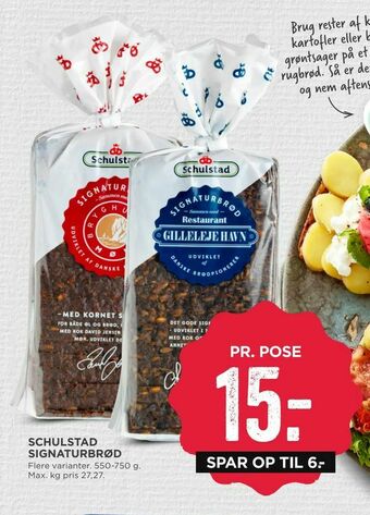 MENY Schulstad signaturbrød tilbud