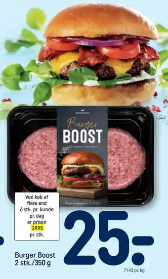 REMA 1000 Burger Boost tilbud