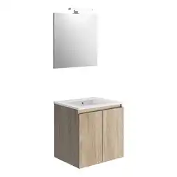 Bauhaus Badmøbelsæt Allibert Bazil one 60 cm tilbud