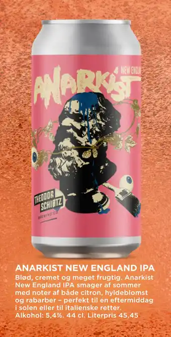 MENY ANARKIST NEW ENGLAND IPA tilbud