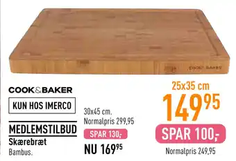 Imerco Skærebræt tilbud