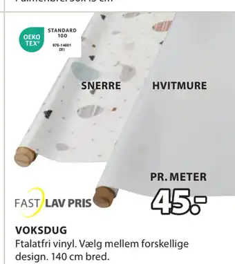 JYSK VOKSDUG tilbud