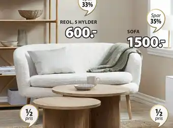 JYSK GISTRUP SOFA tilbud