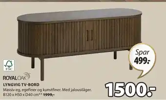 JYSK LYNGVIG TV-BORD tilbud