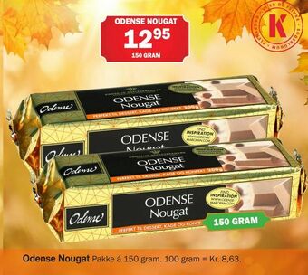Købmandsgården Odense Nougat tilbud