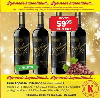 Købmandsgården Gran Appassa Collezione tilbud