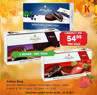 Købmandsgården Anthon Berg tilbud