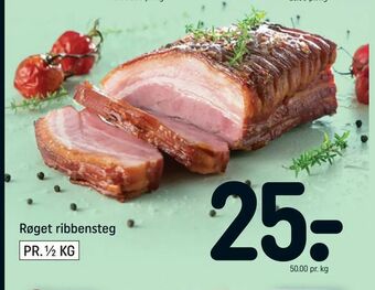 REMA 1000 Røget ribbensteg tilbud