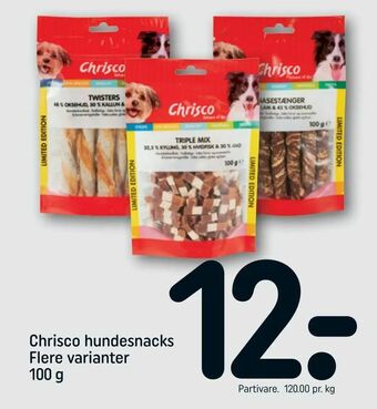 Chrisco hundesnacks