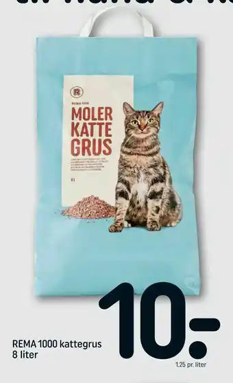 REMA 1000 kattegrus