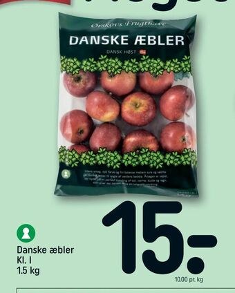 REMA 1000 Danske æbler tilbud