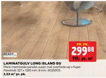 jem & fix LAMINATGULV LONG ISLAND EG tilbud