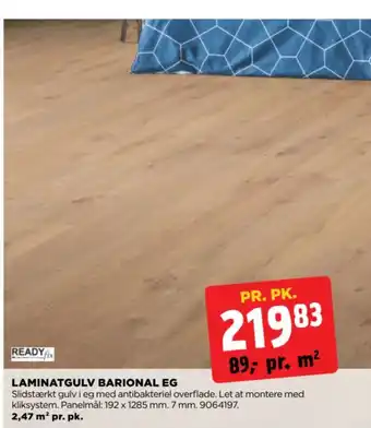 jem & fix LAMINATGULV BARIONAL EG tilbud