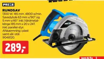 jem & fix RUNDSAV tilbud