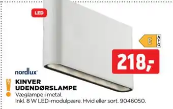 KINVER UDENDØRSLAMPE