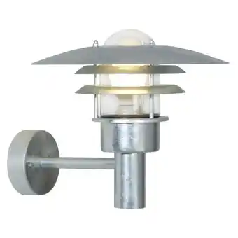 Bauhaus Nordlux væglampe Lønstrup 32 galvaniseret Ø32 cm tilbud