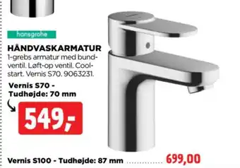 jem & fix HÅNDVASKARMATUR tilbud