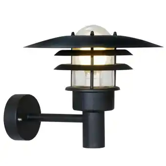 Bauhaus Nordlux væglampe Lønstrup 32 sort galvaniseret Ø32 cm tilbud