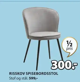 JYSK RISSKOV SPISEBORDSSTOL tilbud