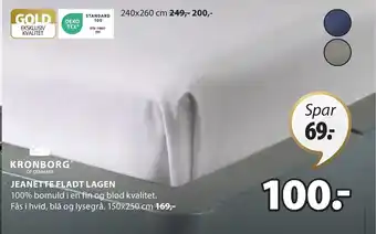JYSK JEANETTE FLADT LAGEN tilbud