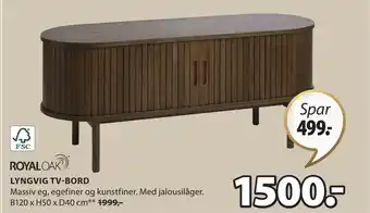 JYSK LYNGVIG TV-BORD tilbud
