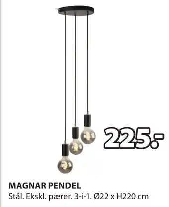 JYSK MAGNAR PENDEL tilbud