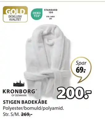 JYSK STIGEN BADEKÅBE tilbud