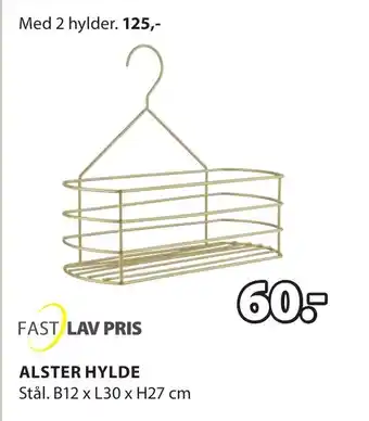 JYSK ALSTER HYLDE tilbud