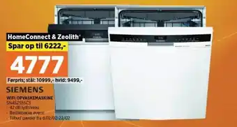 Power WIFI OPVASKEMASKINE SN45ZS55CS tilbud