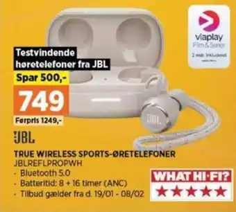Power TRUE WIRELESS SPORTS-ØRETELEFONER tilbud