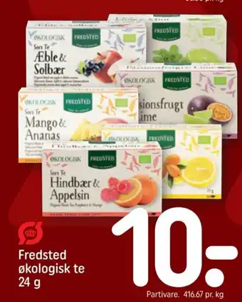 REMA 1000 Fredsted økologisk te tilbud