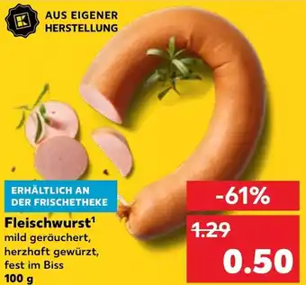 Kaufland Fleischwurst tilbud