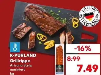 Kaufland K-PURLAND Grillrippe tilbud