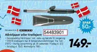 Hårklipper eller krøllejern