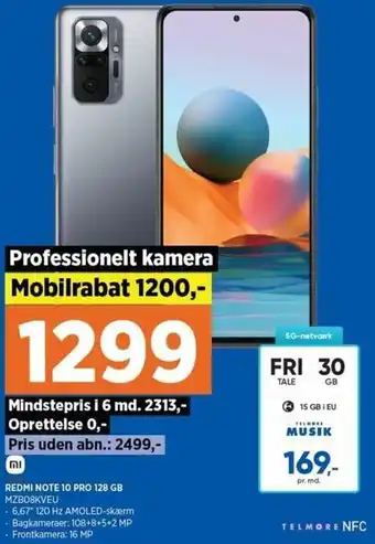 Power Redmi Note 10 Pro 128gb tilbud