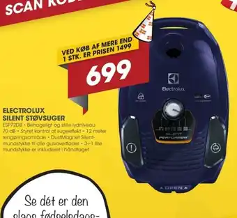 Punkt1 Electrolux Silent Støvsuger tilbud