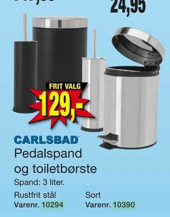 Harald Nyborg Pedalspand og toiletbørste tilbud